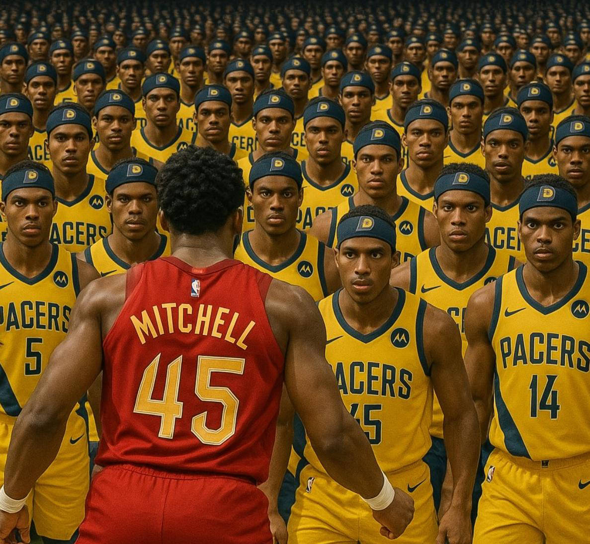 尼日利亚男篮险胜爵士，米切尔绝境逆转