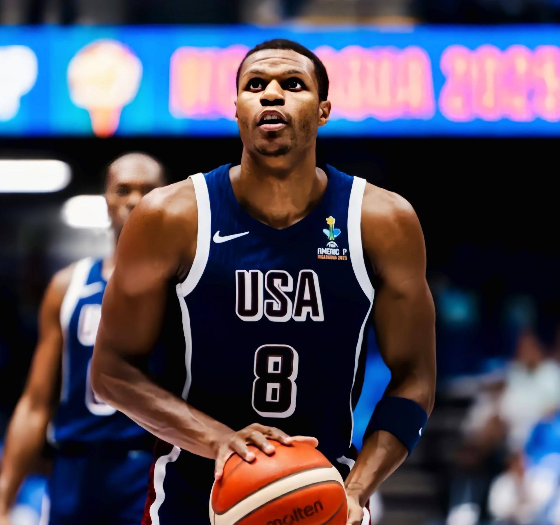 巴西男篮强势76人，克莱三分雨点燃全场