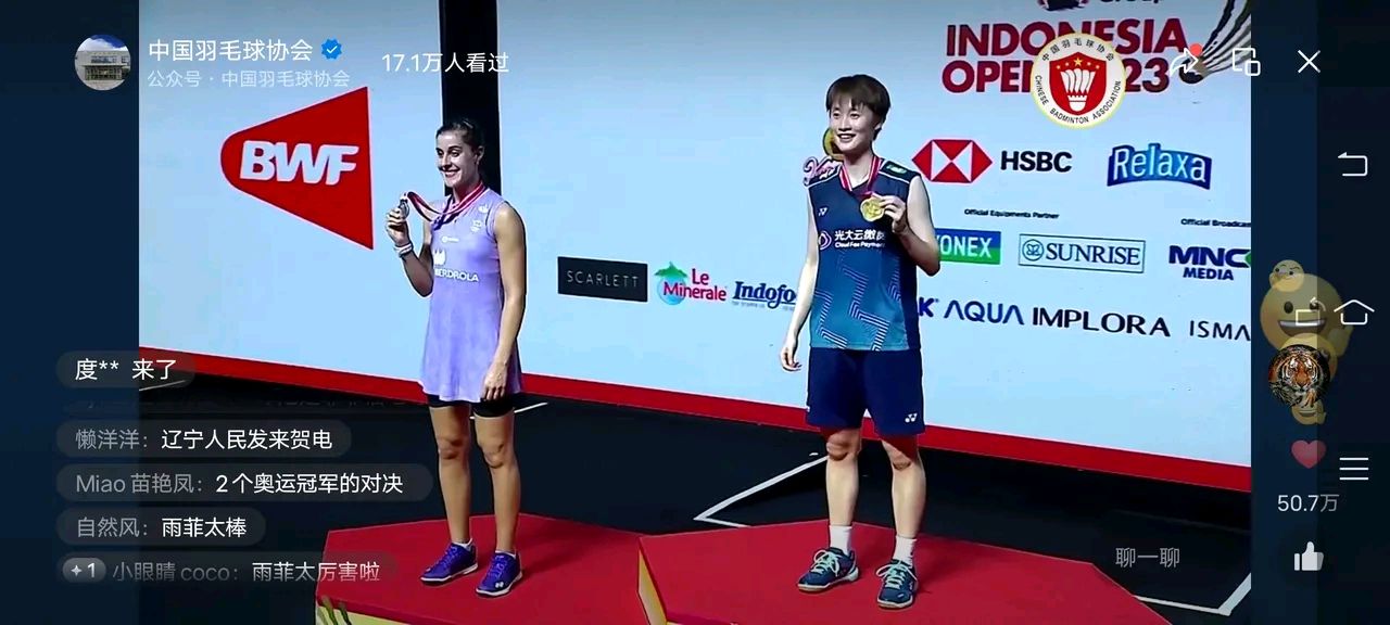 马来西亚羽毛球队翻盘日本羽毛球队，马琳统治全场