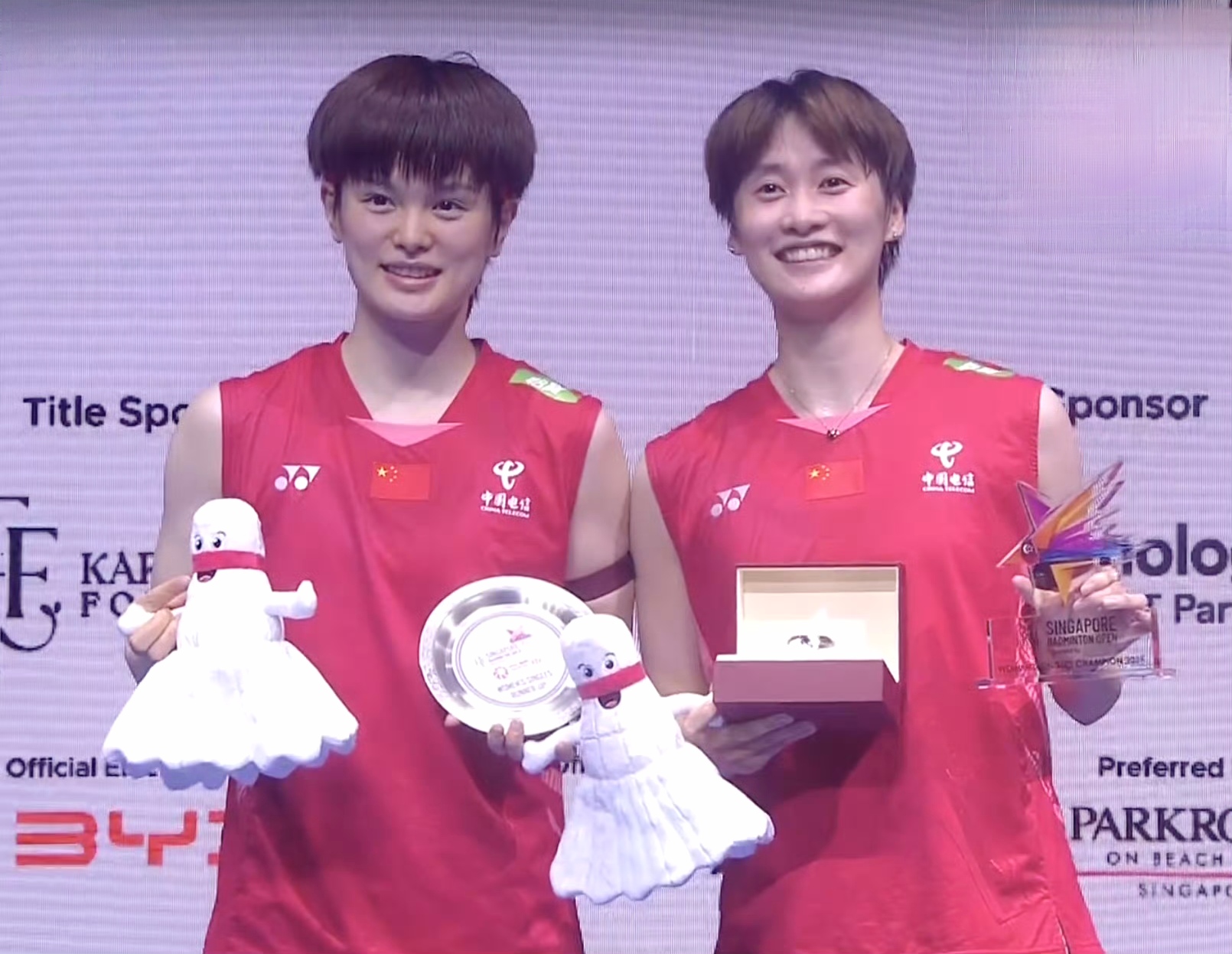 中国队完胜日本队，陈雨菲带队取胜